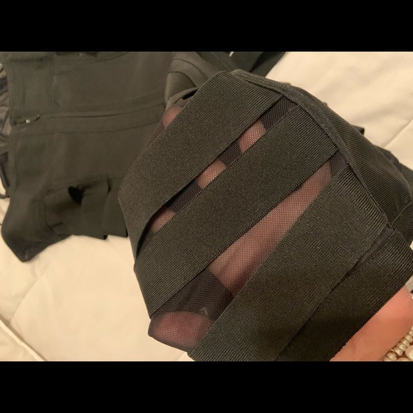 NWT Dominó mini dress in black - Picture 6 of 8